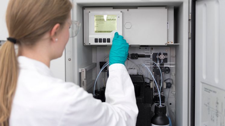 Underhållsarbete vid Liquiline CA80TP (Tot-P)