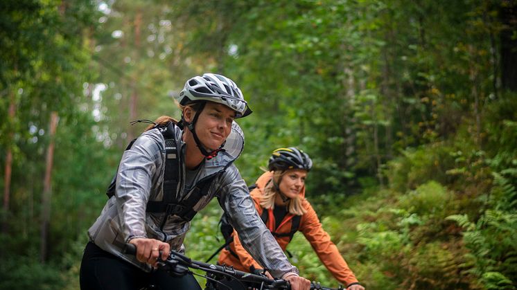 Biking Dalarna växer. Foto: Anna Holm, Visit Dalarna.
