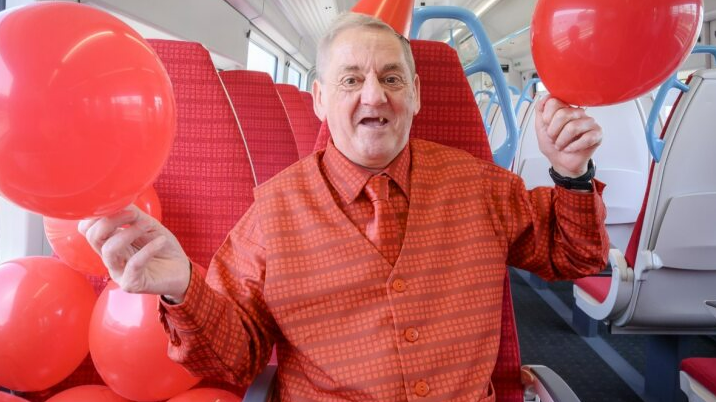 To celebrate the Gatwick Express' milestone, 40 limited-edition branded waistcoats are being given away on social media. More images below. 