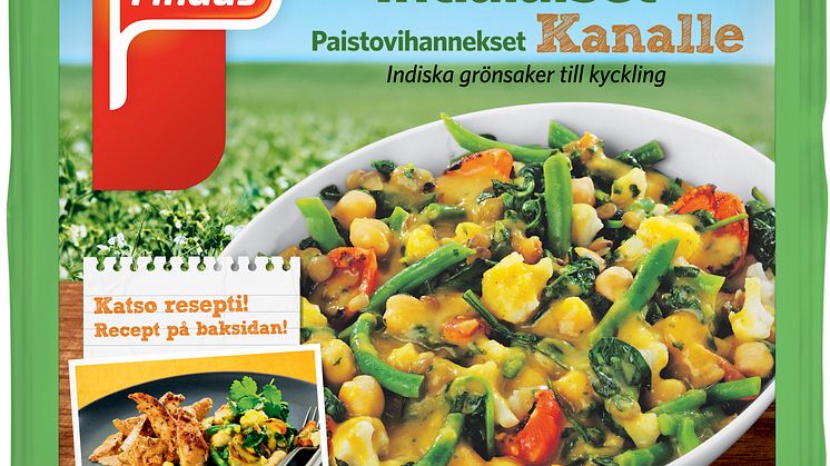 Findus Intialaiset Paistovihannekset Kanalle 400 g
