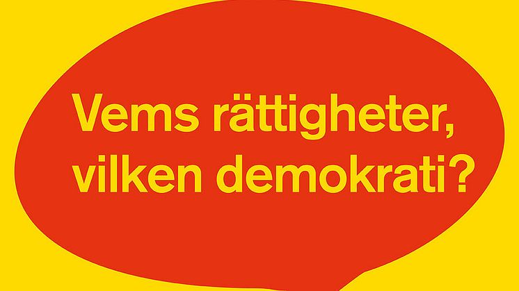 Vems rättigheter, vilken demokrati? Digital konferens 10 december.
