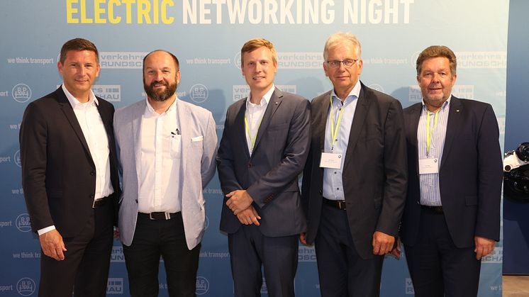 Erste Electric Networking Night bei BPW zur transport logistic