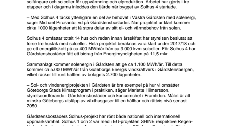 Nu startar Gårdsten bygget av Solhus 4 