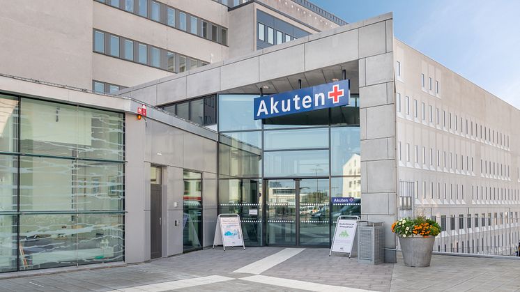 Entrén till Södersjukhusets akutmottagning