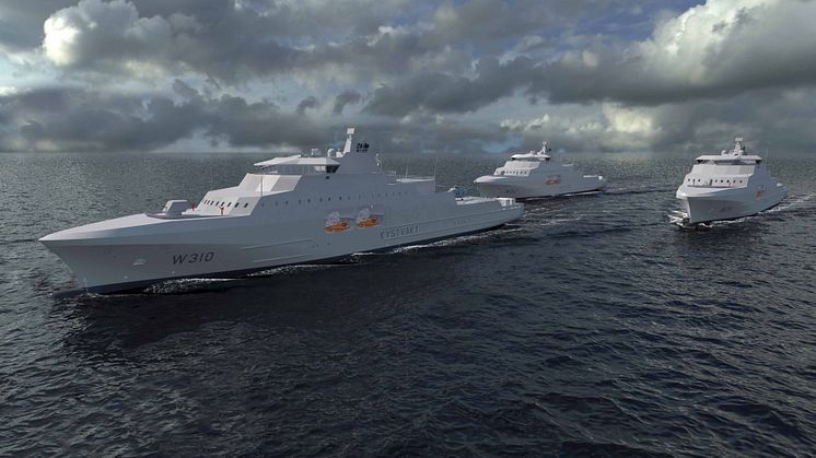 Kongsberg Maritime will deliver its SS1221 sonars to three new vessels for the Norwegian Coastguard