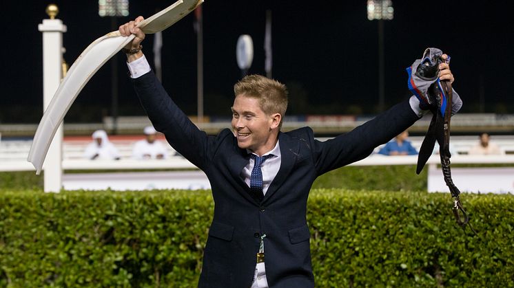 Plata O Plomo (S Berneklint-C lopez) vinner på Meydan 2020-01-30