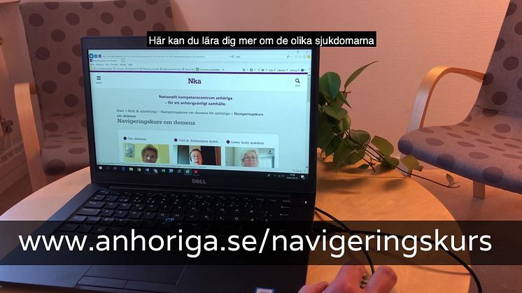 Navigeringskurs om demens för anhöriga