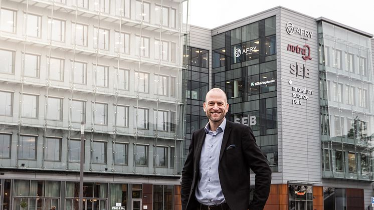 Martin Wänblom, vd för Innovatumkoncernen där Innovatum Science Park, Wargön Innovation, Energikontor Väst och Innovatum Science Center ingår.