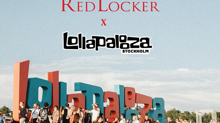 Lollapalooza Stockholm och RedLocker tillsammans som första festivalen i Europa med gratis mensskydd