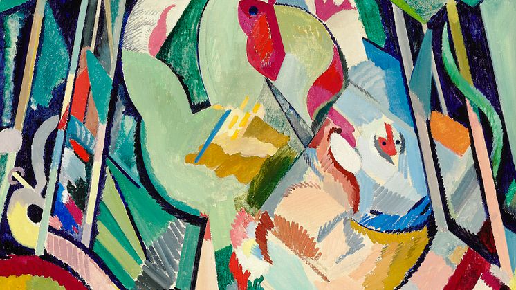 William Scharff: "Hen Painting"