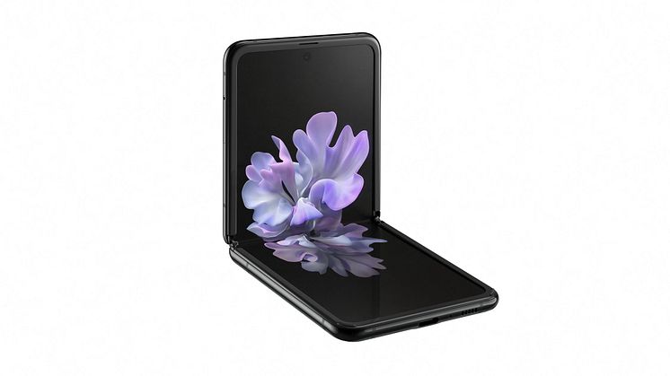 Samsung Galaxy Z Flip_l30 table top_black mirror