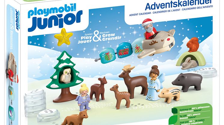 PLAYMOBIL JUNIOR-Adventskalender Schneeweihnacht (70297)