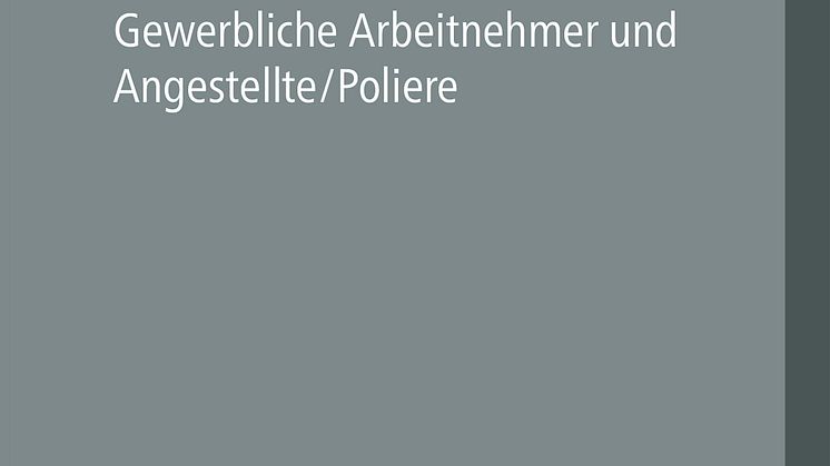 Tarifverträge für das Baugewerbe 2020/2021 (2D/tif)