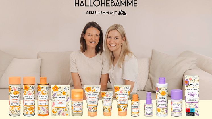 dm launcht die Kooperationsmarke HALLOHEBAMME 