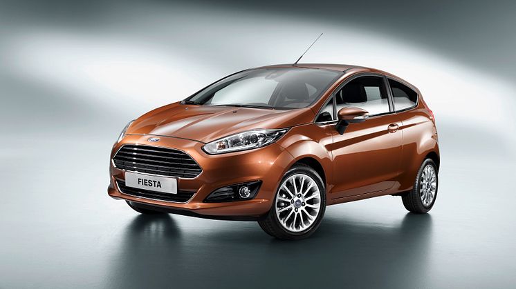 Nye Ford Fiesta kommer til Norge i slutten av 2012.