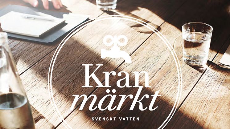 Nej till flaskvatten – vi kranmärker oss