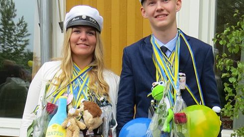 ​Glada stipendiater i Övertorneå går direkt ut i jobb
