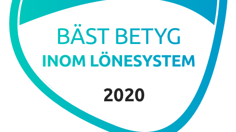 "Bäst betyg inom Lönesystem"