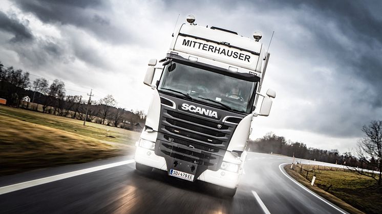 Bei Neuanschaffungen in seinem Fuhrpark entscheidet sich Helmut Mitterhauser immer öfter für Scania Fahrzeuge.