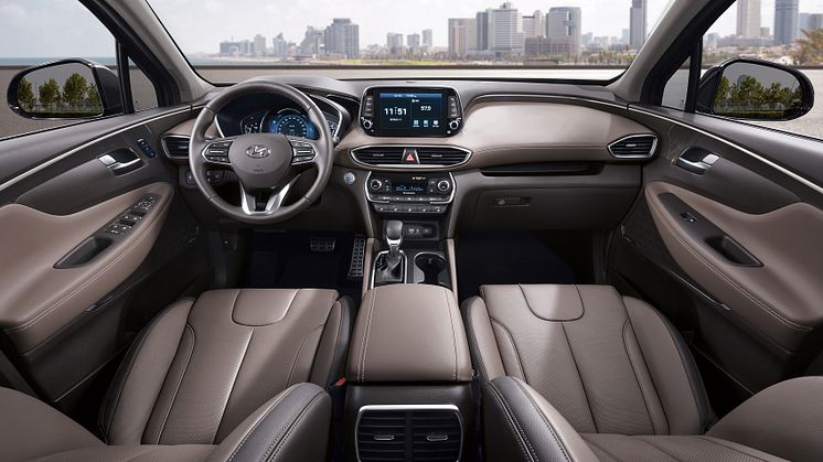 Hyundai Motor reveals first images of the Santa Fe (Int.)