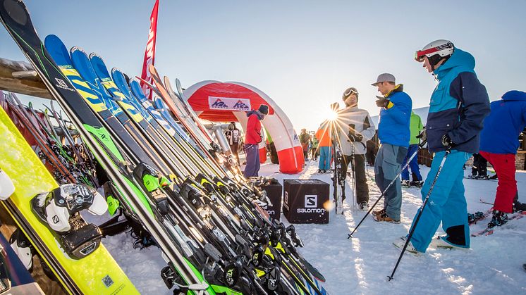 SkiStars Ski Test Weekends er veldig populære.