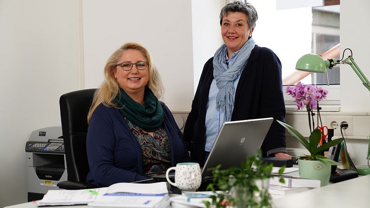 Beraten ab sofort auch online: Marion Springs und Manuela Wolf von der Ergänzenden Unabhängigen Teilhabeberatungsstelle (EUTB) für den Schwalm-Eder-Kreis in Schwalmstadt. 