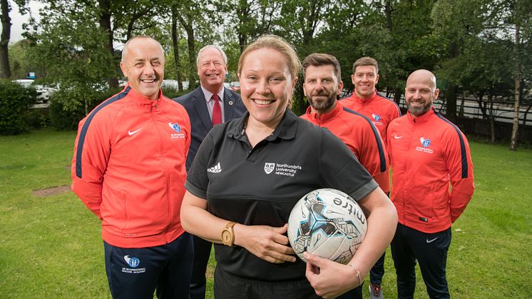 International football academy launched at Northumbria University