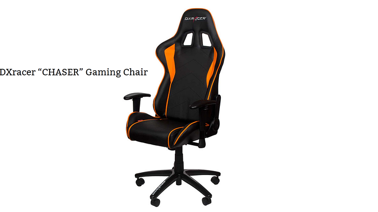 Ergonomisk gamingstol for mange timer med gaming