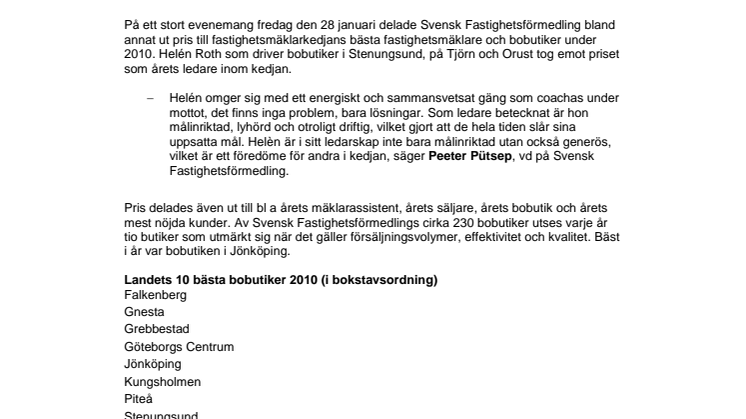 Årets ledare finns i Stenungsund
