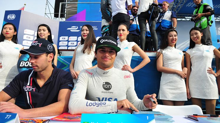 Visa Formula E - Nelson Piquet Jr