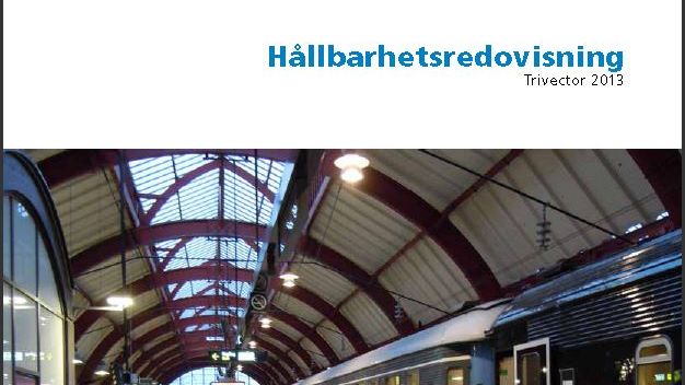 Trivectors hållbarhetsredovisning för 2013 är här