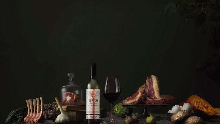 Idag släpps Espacio Syrah 2022 på alla systembolag - ett klimatsmart vin från hjärtat av Argentina