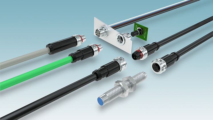 Spar tid med de nya standardiserade M12 Push-Pull kontakterna