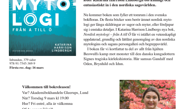 En spännande inblick i nordisk mytologi