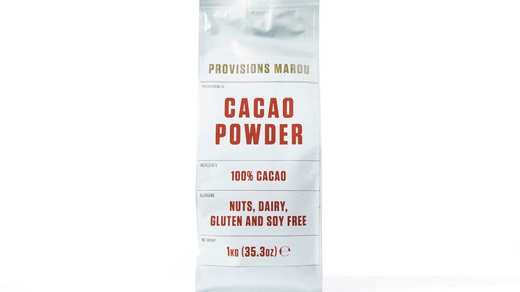 Marous nya kakaopulver finns även i refillförpackning