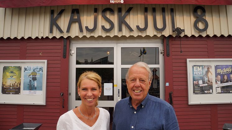 Ulrika Kvarnhult och Christer Johansson