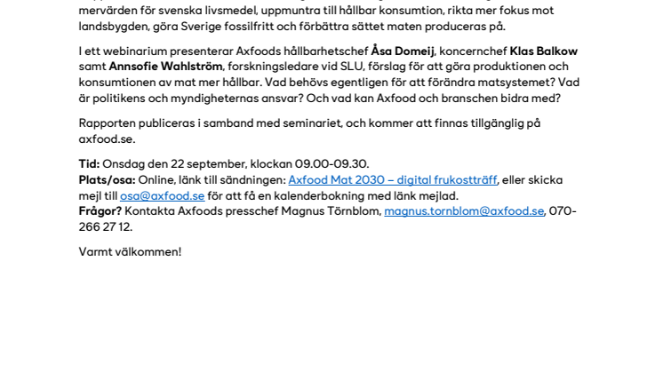PM_210920_pressinbjudan_Axfood presenterar 100 förslag till ett mer hållbart matsystem.pdf