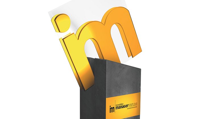 immobilienmanager Award - die Trophäe