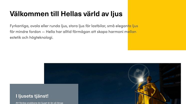 Välkommen till Hellas värld av ljus.
