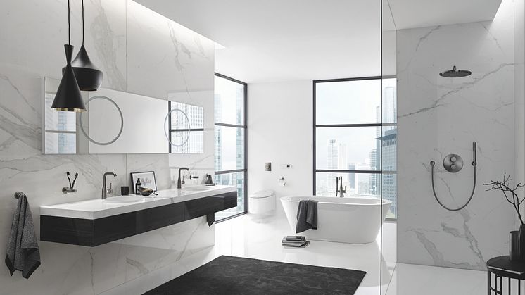 GROHE Colors Collection möjliggör största möjliga kreativa frihet för att skräddarsy ditt kök och badrum.