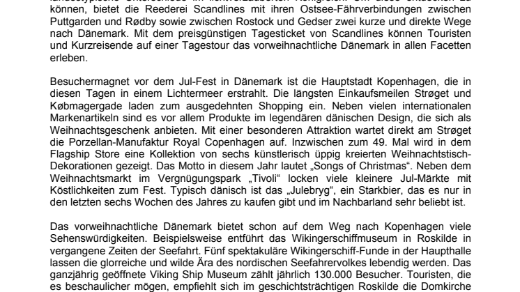 Weihnachten auf Dänisch