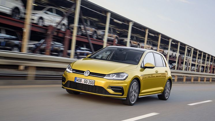 Verdenspremiere: den nye faceliftede Golf