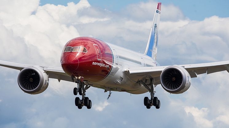 Norwegian har mottagit sin första Dreamliner