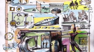 Dansgruppen Nomo Daco samarbetar med Arkitekthögskolan