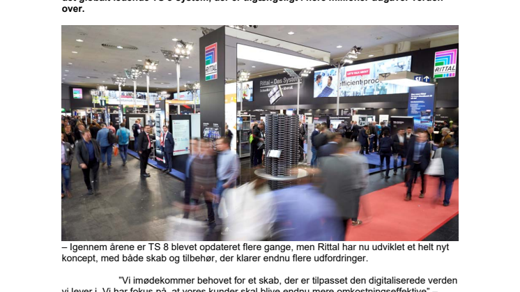 Verdenspræmiere på nyt gulvskab