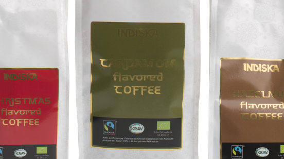 INDISKA lanserar KRAV- och Fair Trade-märkt kaffe