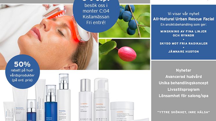​Hud & Kosmetik – kom och mingla med oss i vår monter C:04