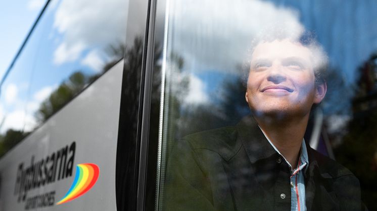 Vy Flygbussarna välkomnar gäster på linjen i Visby till sommaren igen