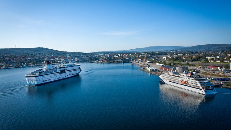 Viking Cinderella kryssar till Höga Kusten sommaren 2023. Foto: Alltid Marknadsbyrå