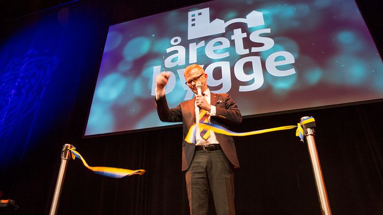 Ola Månsson, Sveriges Byggindustrier inviger Årets Bygge 2015